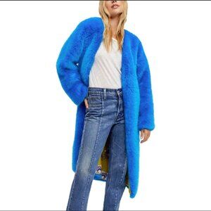 Free People Magnolia Faux Fur Coat